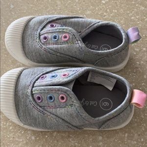 Toddler girl sneakers size 6 never been worn